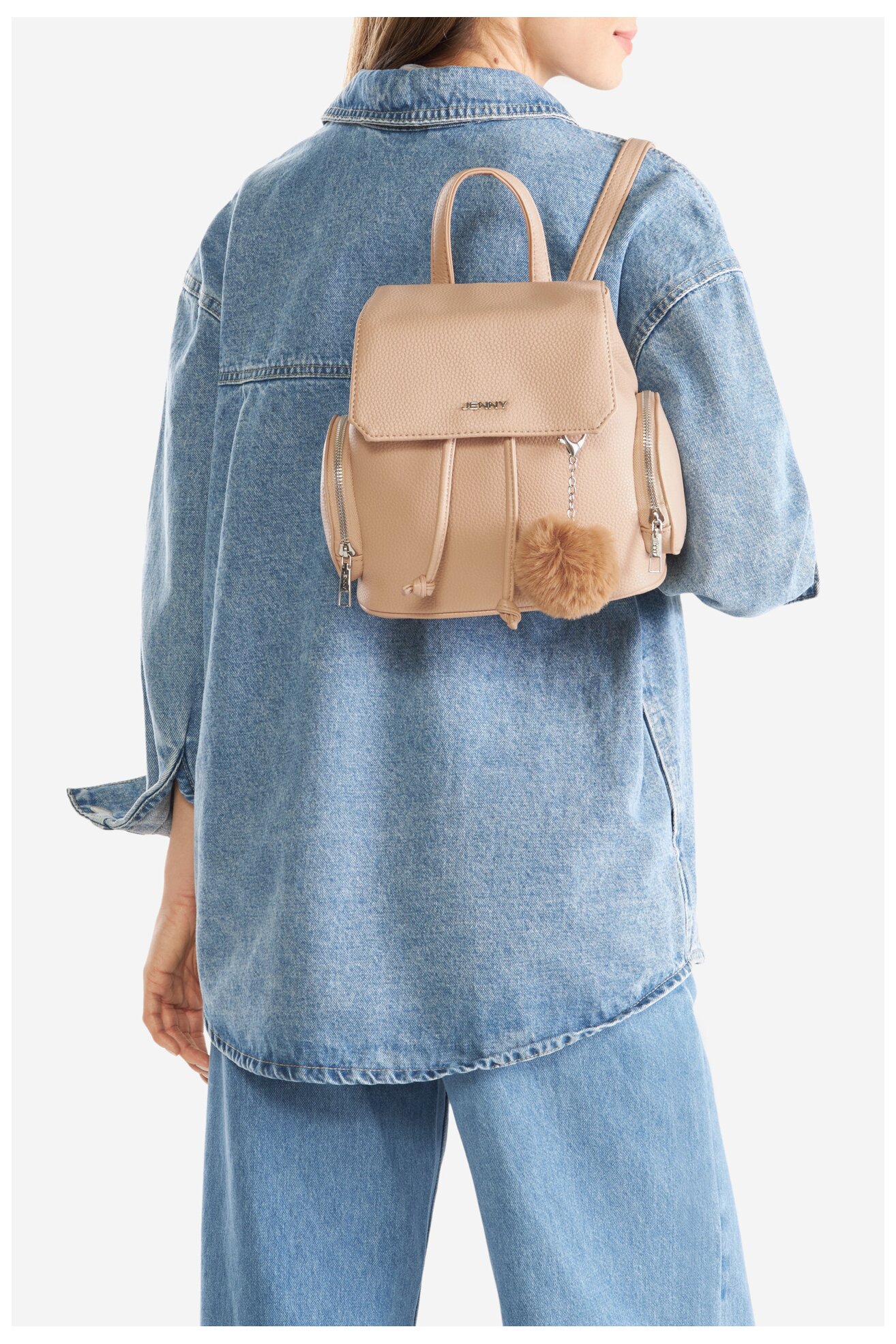Plecak Jenny JNY-M-002-07 Beżowy