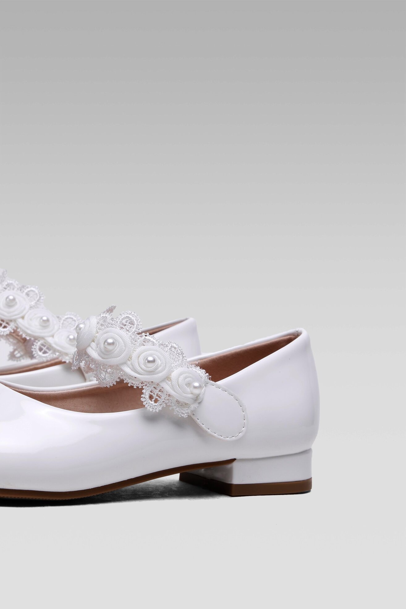 Baleriny Nelli Blu CSS20402-01 Biały