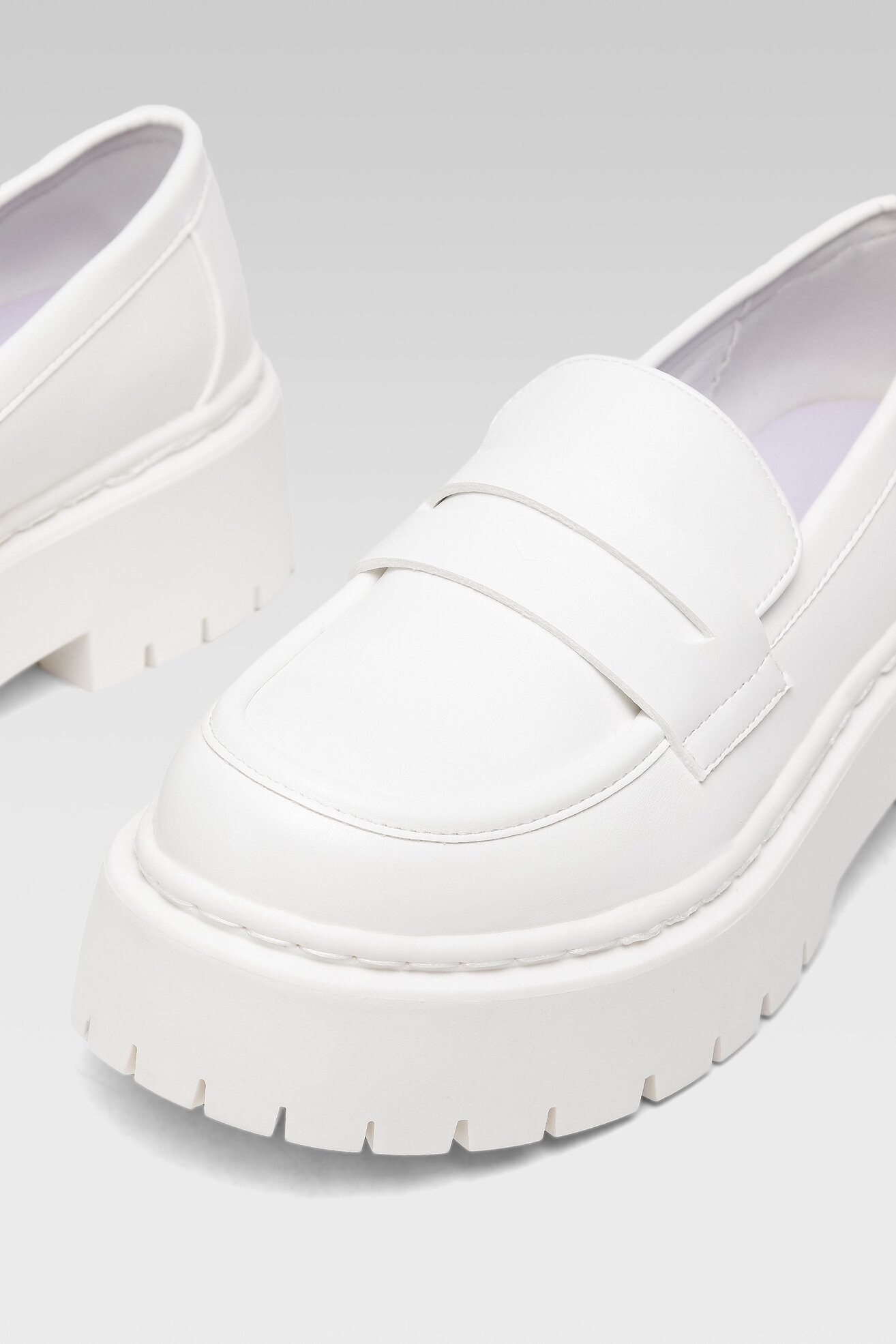 Mokasyn DeeZee H13123D-3 Biały