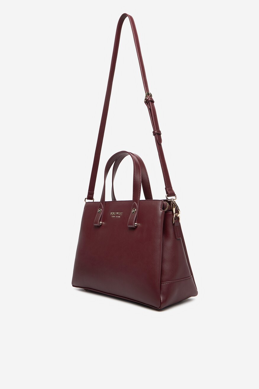 Torebka NINE WEST CEO-MAINE-LDA8203 Bordowy - 5906751369722
