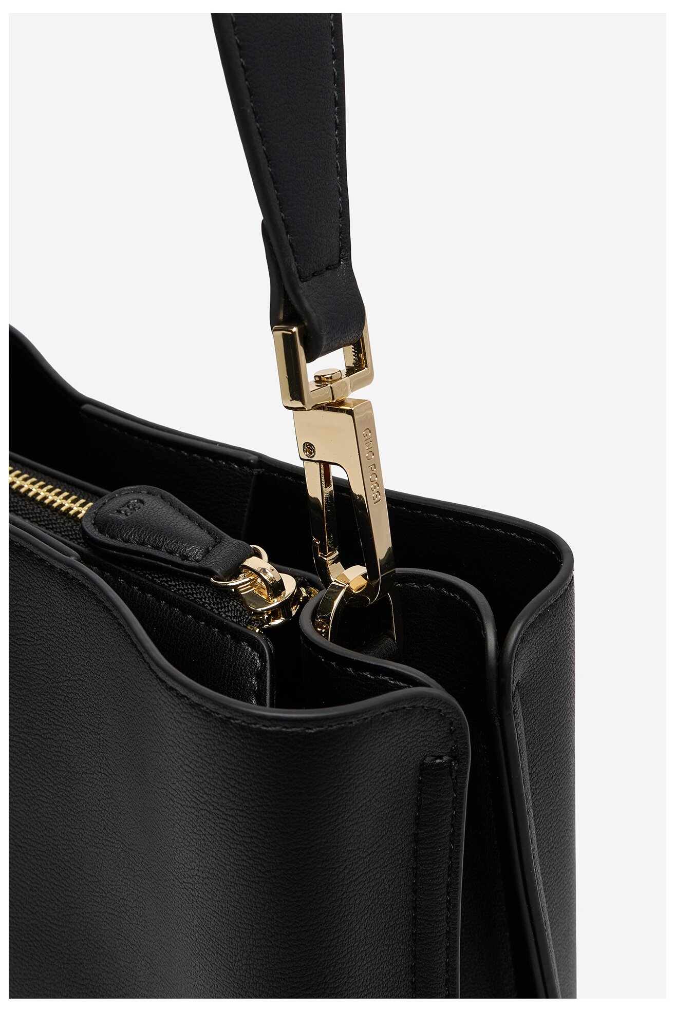 Сумка З Ремінцем Gino Rossi EO-LX10291 ЧОРНИЙ