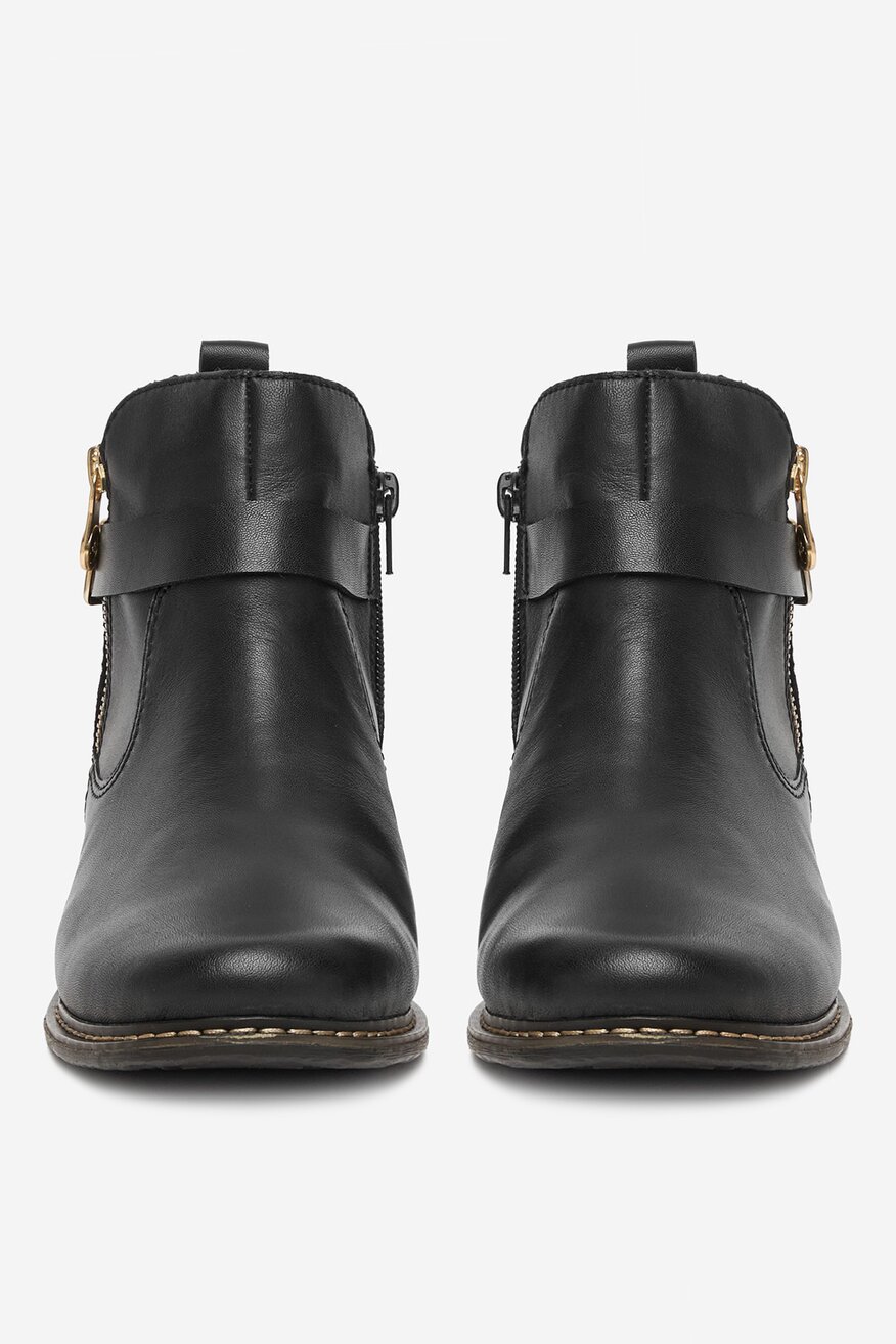 Ghete Rieker NEGRU - 2230083218513