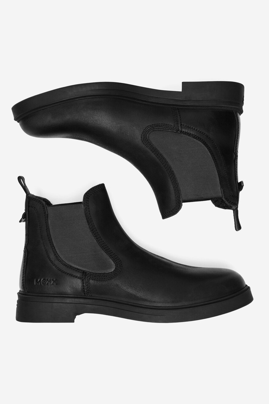 Mexx - Sztyblety skórzane ocieplane - 5903419549168