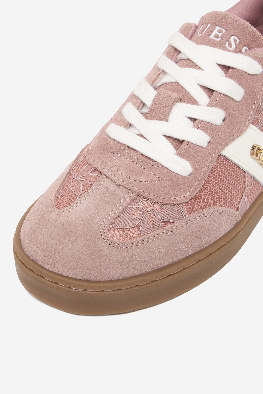 
                        Sneakers GUESS CEO-AVO-LACE Różowy jasny - 5906751800232