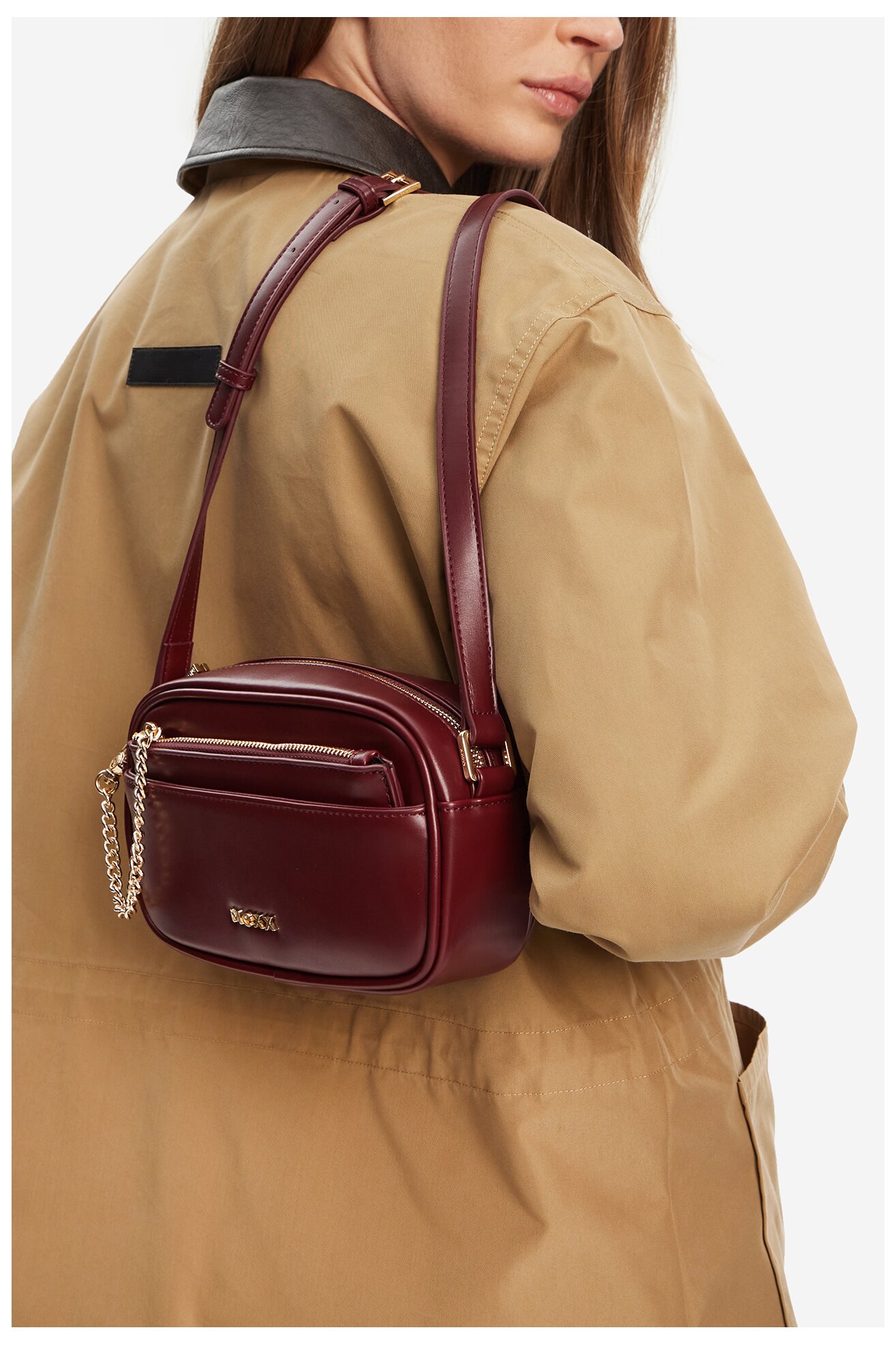 Kézitáska Mexx CEO-MEXX-S-003-08 BORDÓ