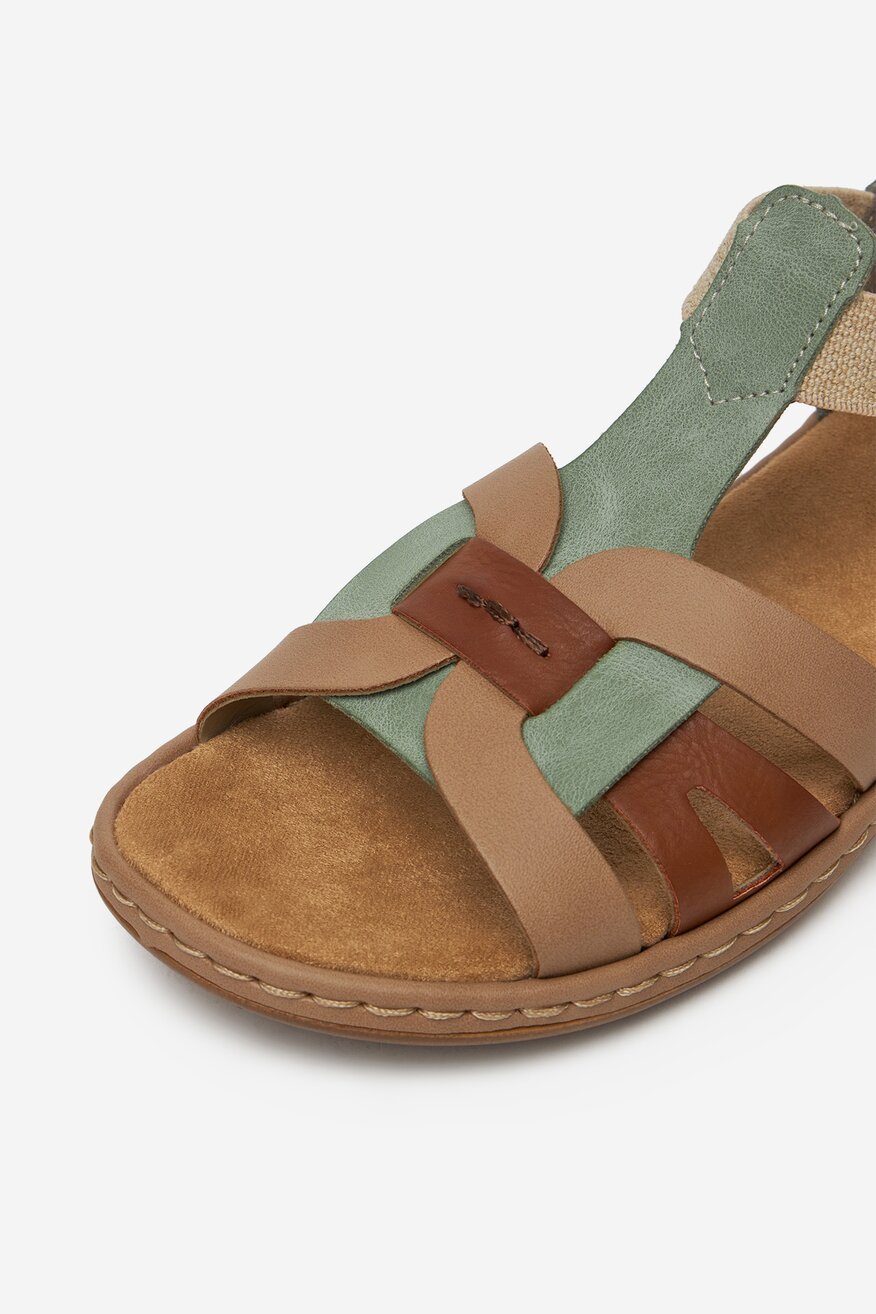 
                Сандали Rieker СВЕТЛОМАСЛИНЕН - 5906751826775