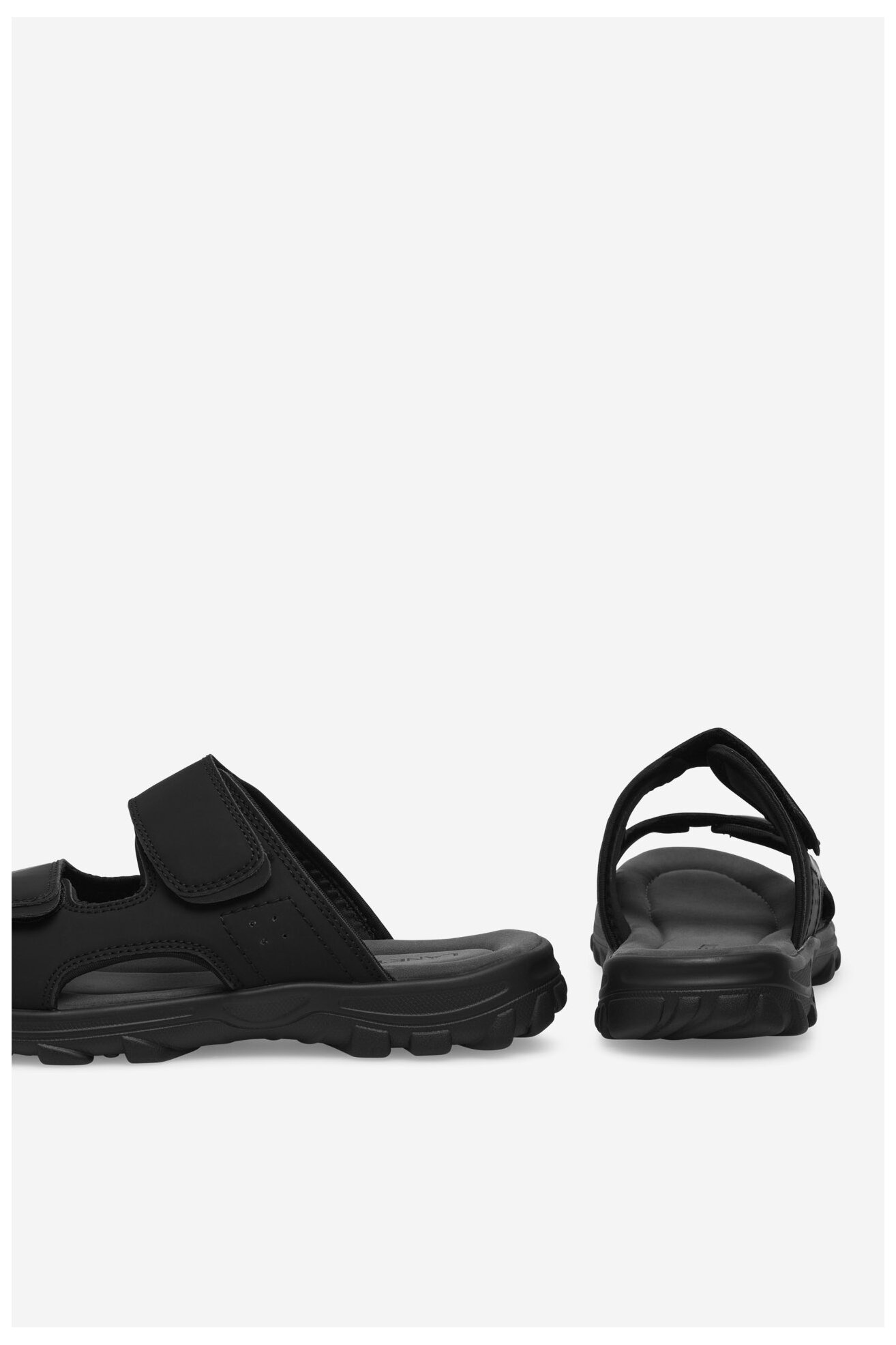 Klapki Lanetti MSS20464-01 Czarny