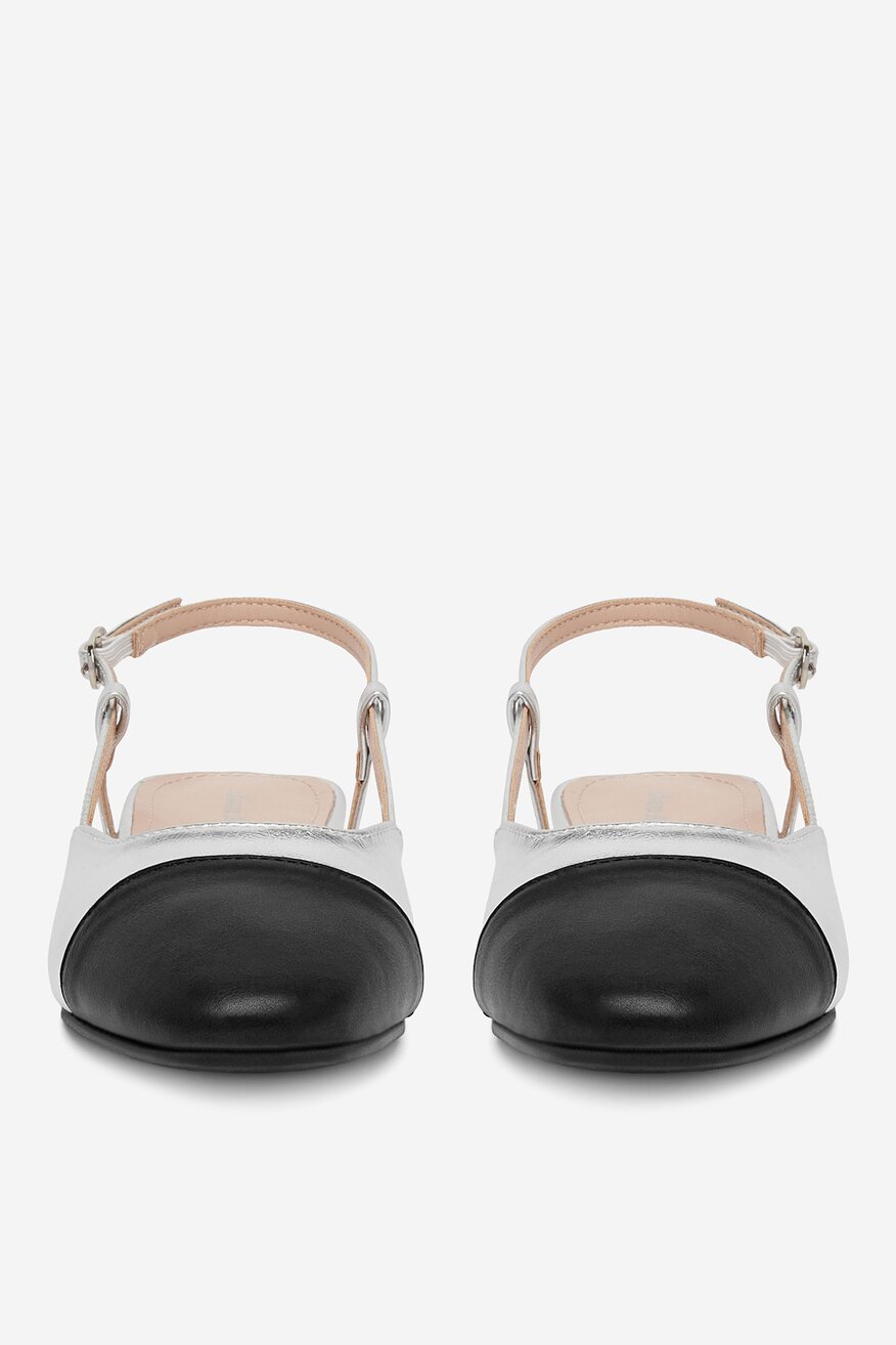 Lodičky Clara Barson STŘÍBRNÁ - 5903698596655