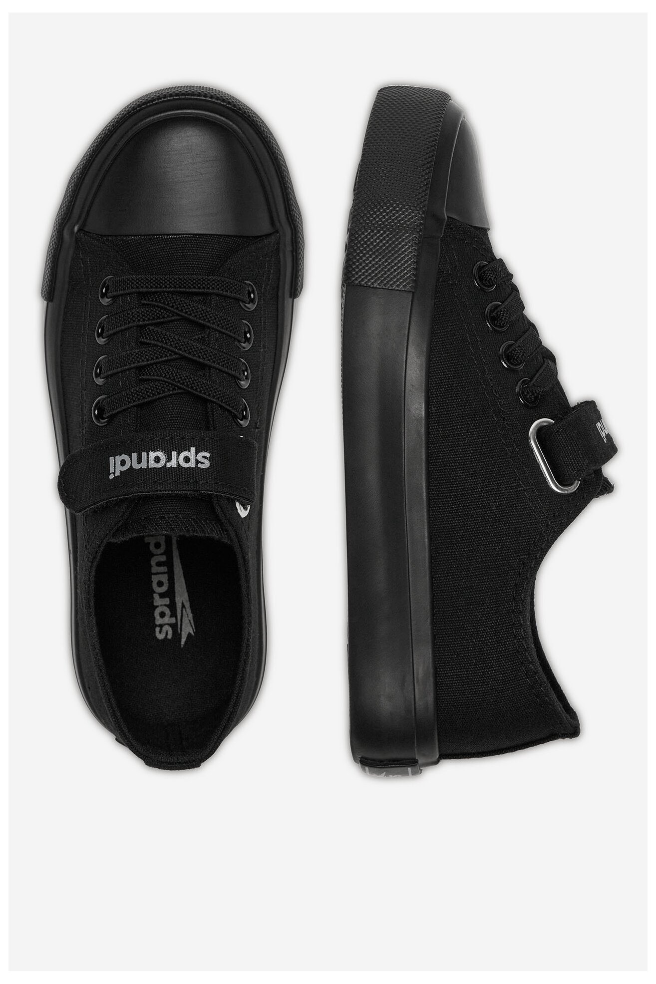 Trampki Sprandi CP-LEA-RA002(CH) Czarny