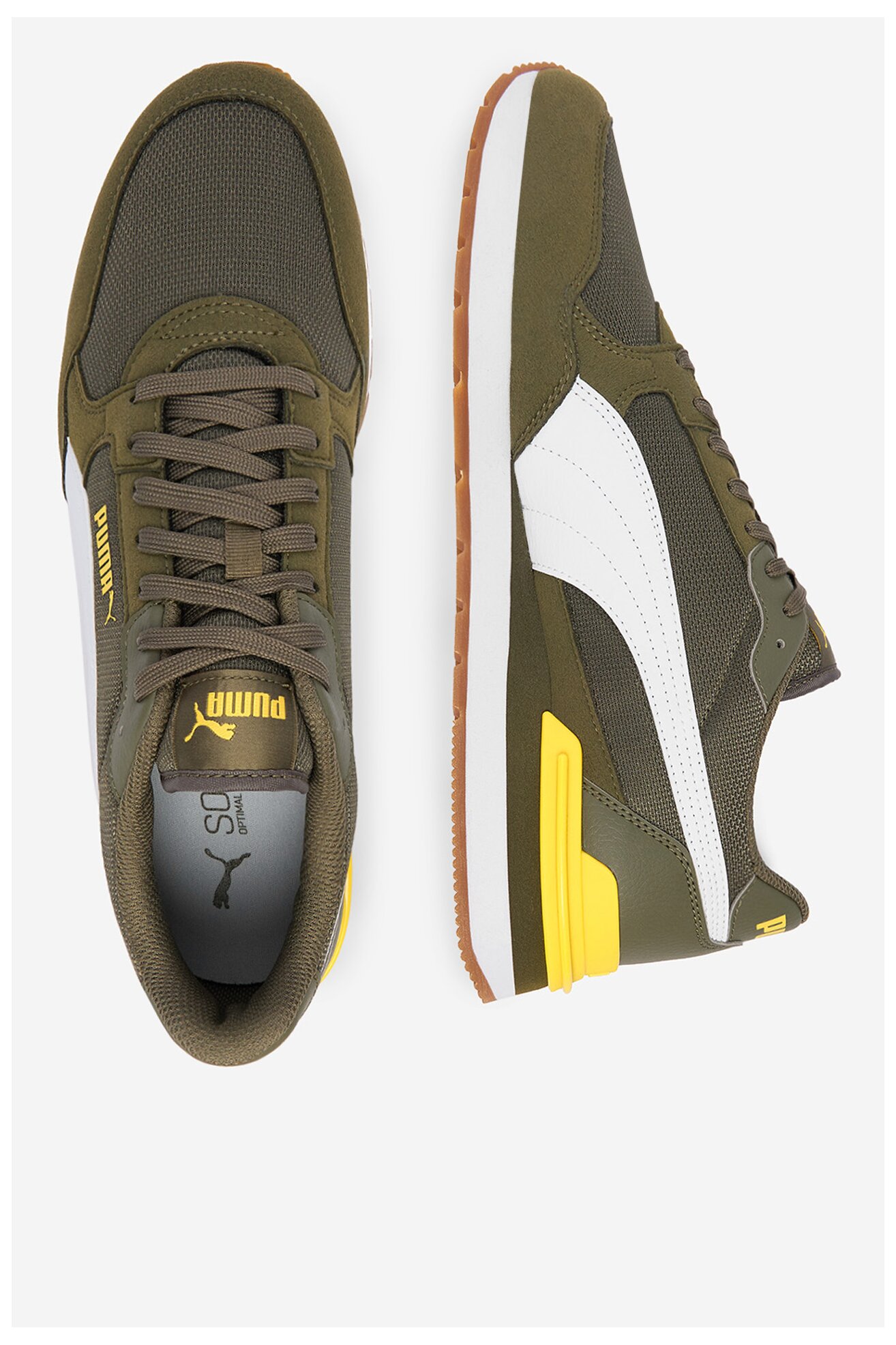 Кросівки спортивні Puma C-ST RUNNER V4 MESH 39966617 ЗЕЛЕНИЙ