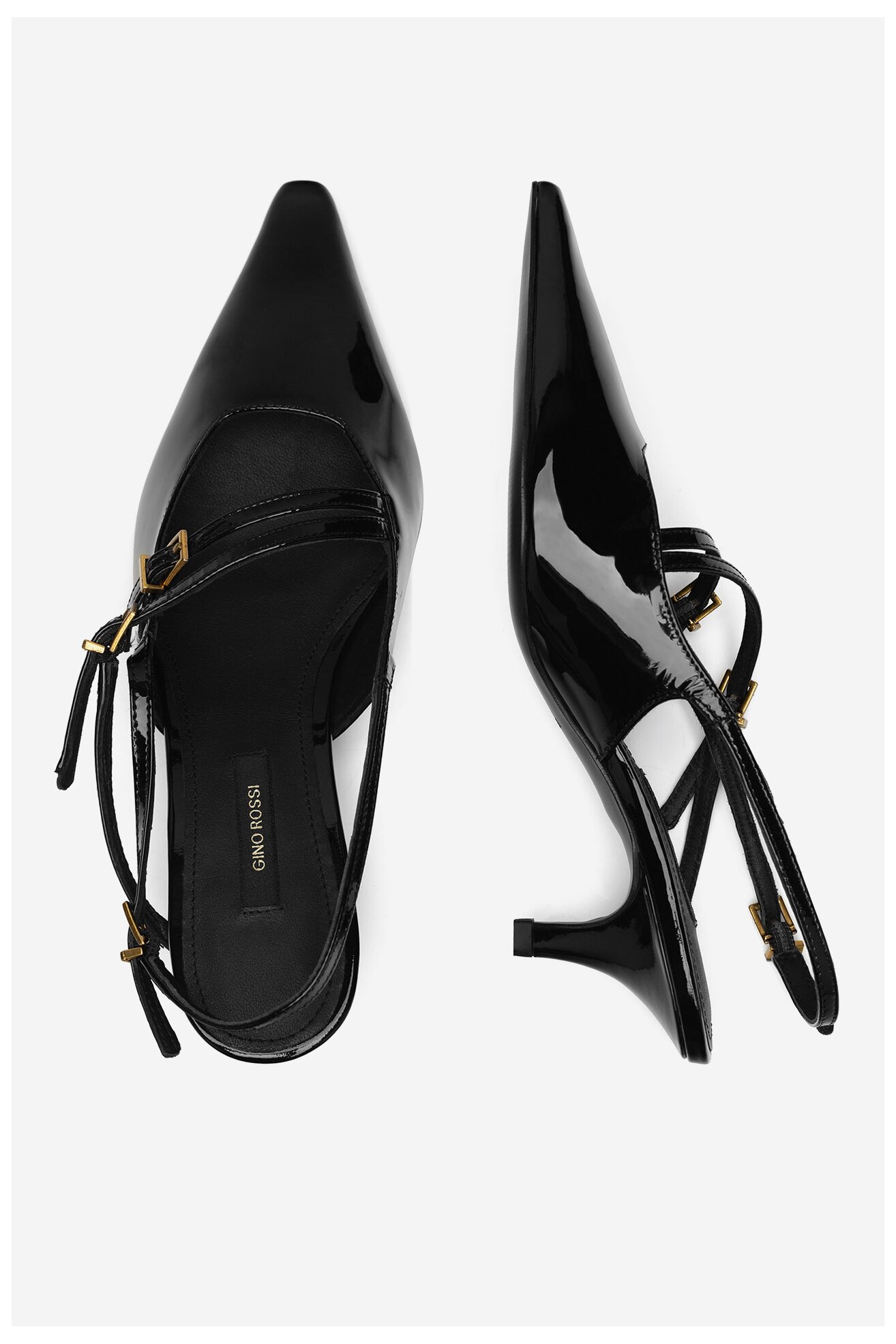 Елегантни обувки Gino Rossi RAFA-116131 ЧЕРЕН