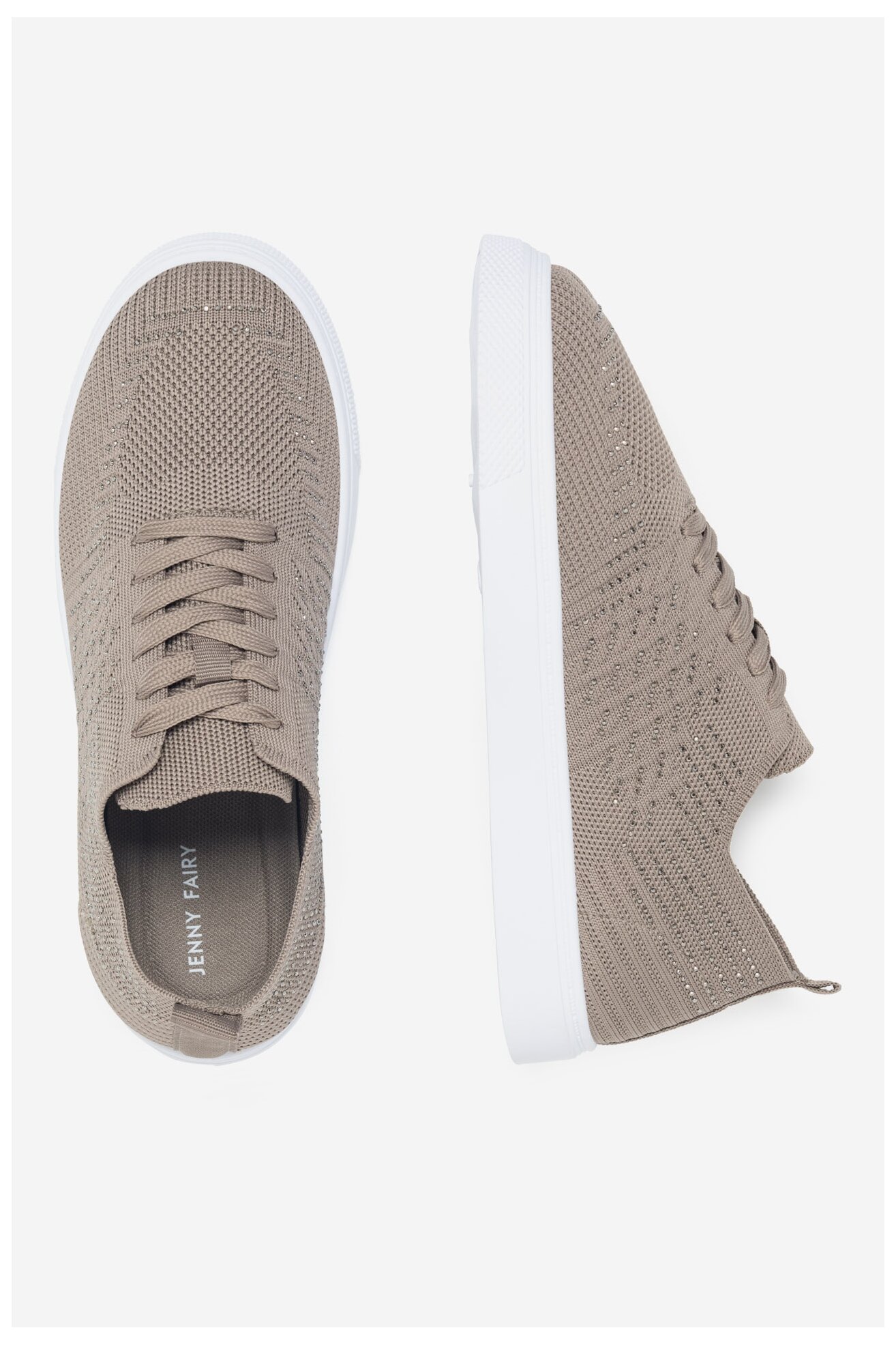 Vászoncipő Jenny Fairy WFA0610-1 SÖTÉTBÉZS