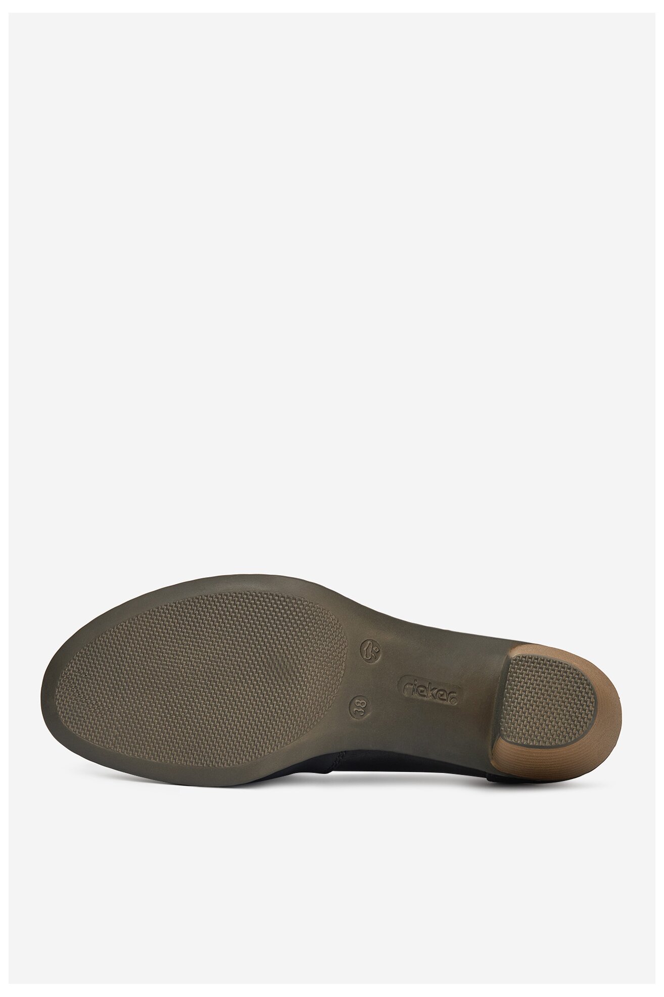 Елегантни обувки Rieker 40911-00 ЧЕРЕН