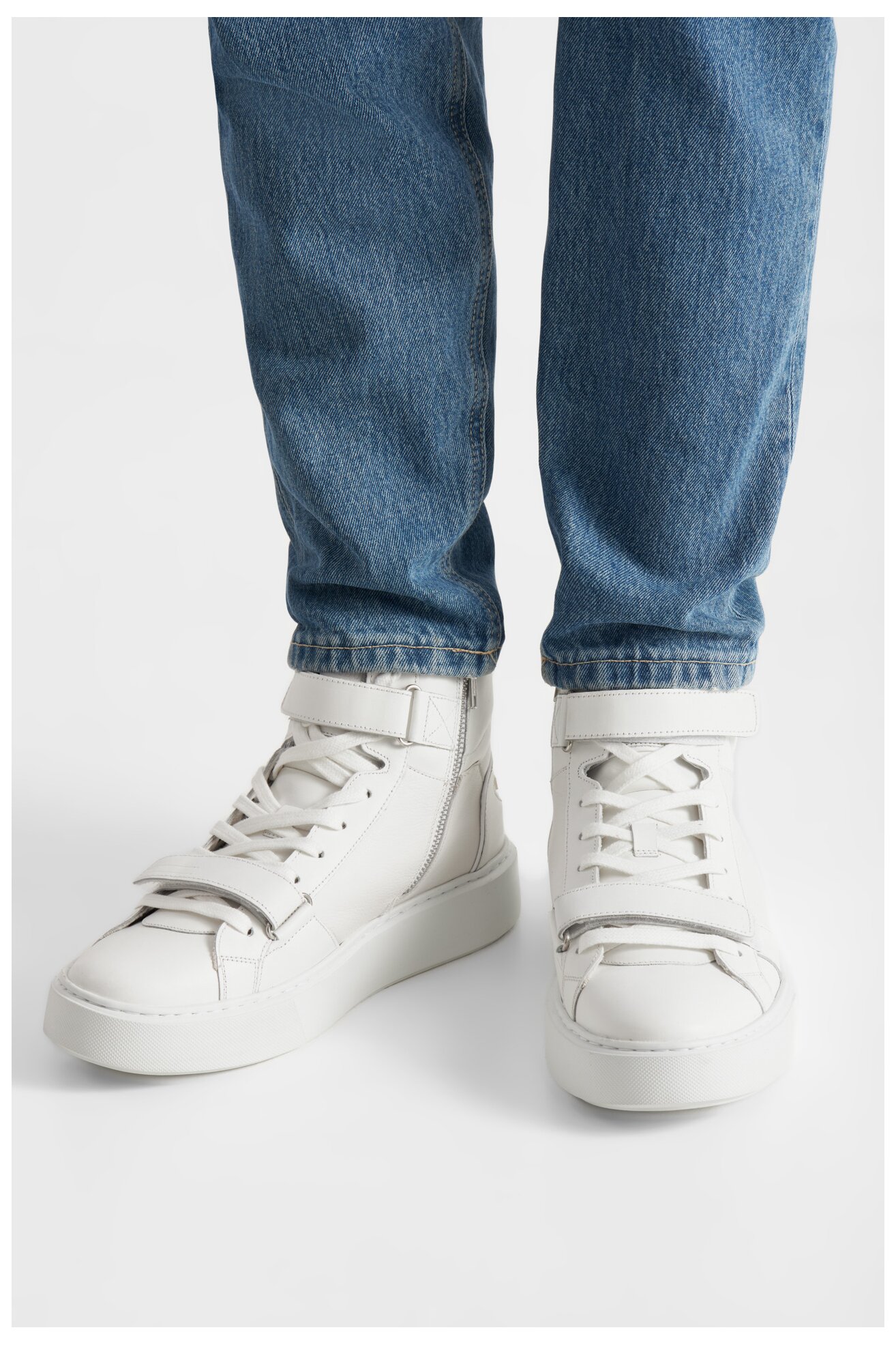 Сникърси Badura BOZEMAN-23 MI08 БЯЛ