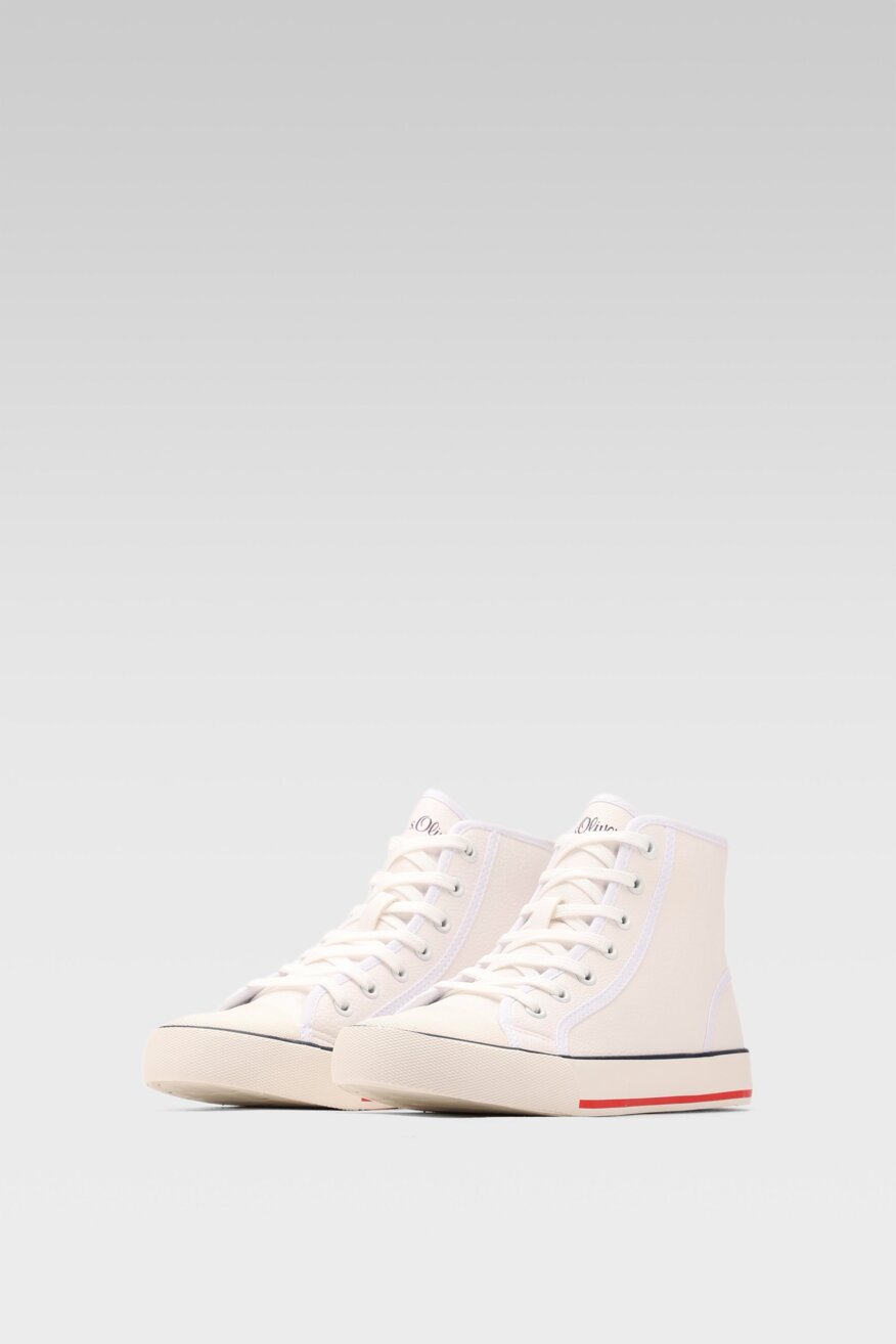 
                S.Oliver RED LABEL - Półbuty pastelowe białe - 5903698349640