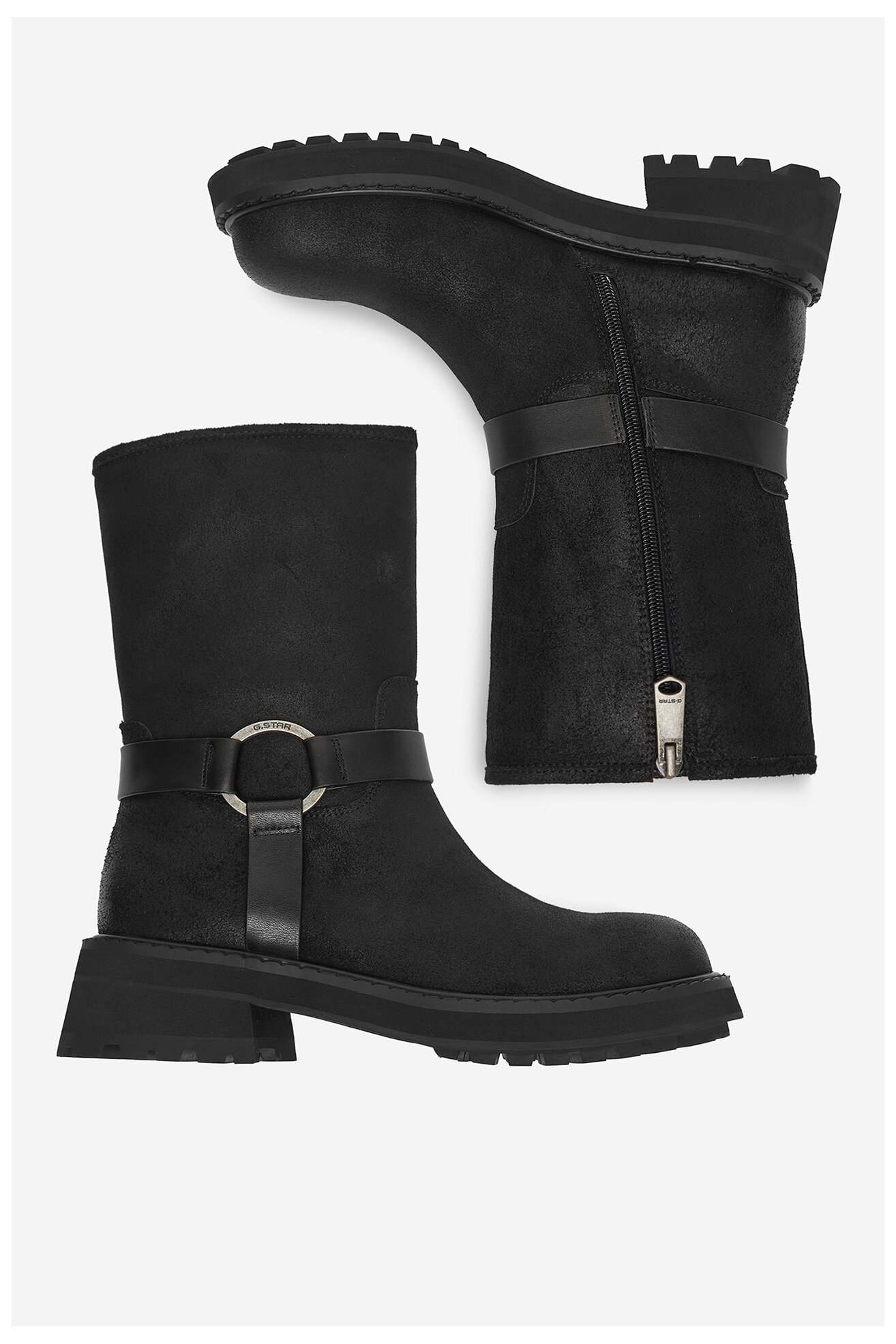 Botki G-STAR RAW EO-RUZGAR-2521-82 Czarny