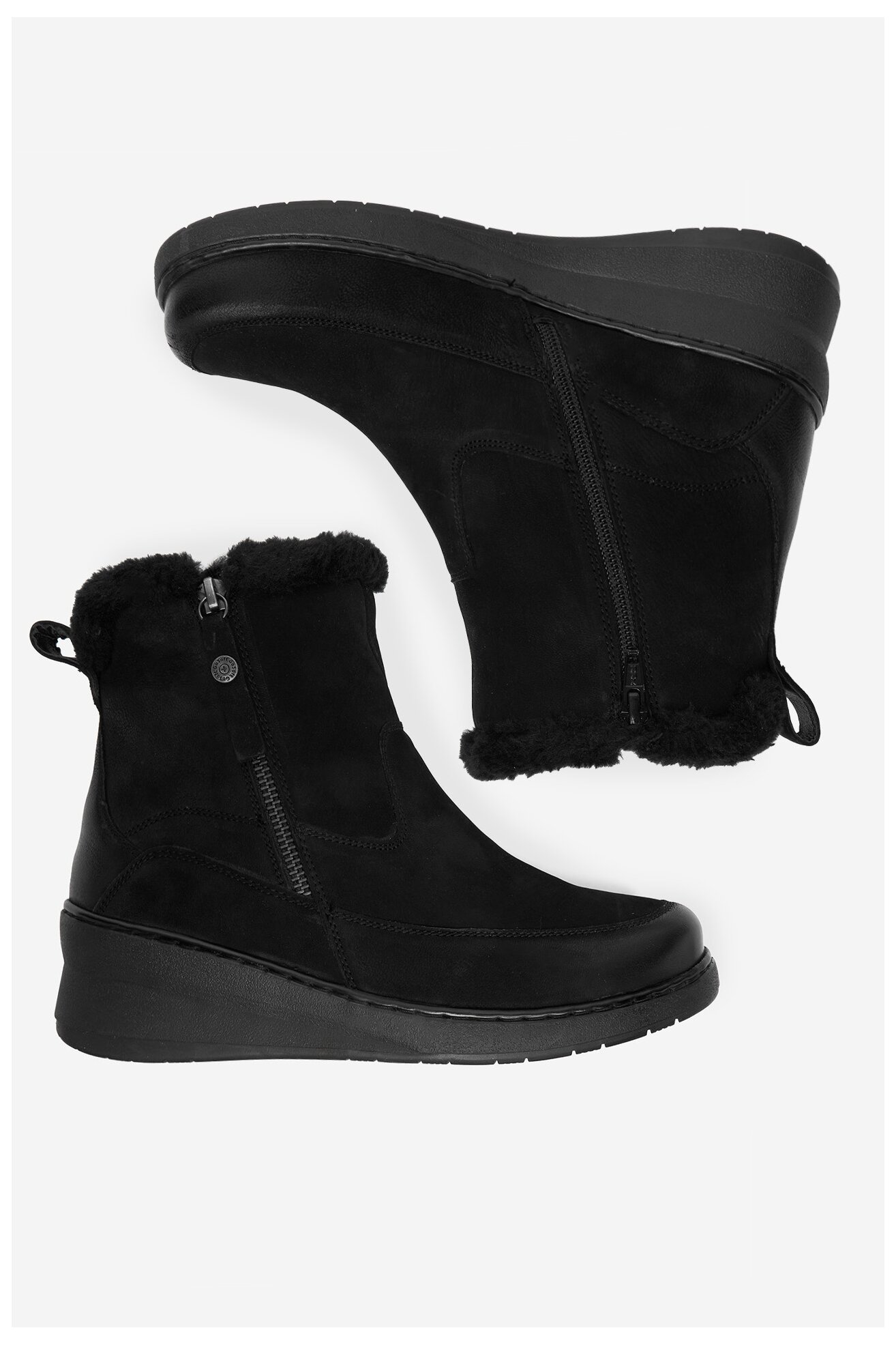 Kratke čizme Go Soft CEO-WI23-NUREN-01 CRNA