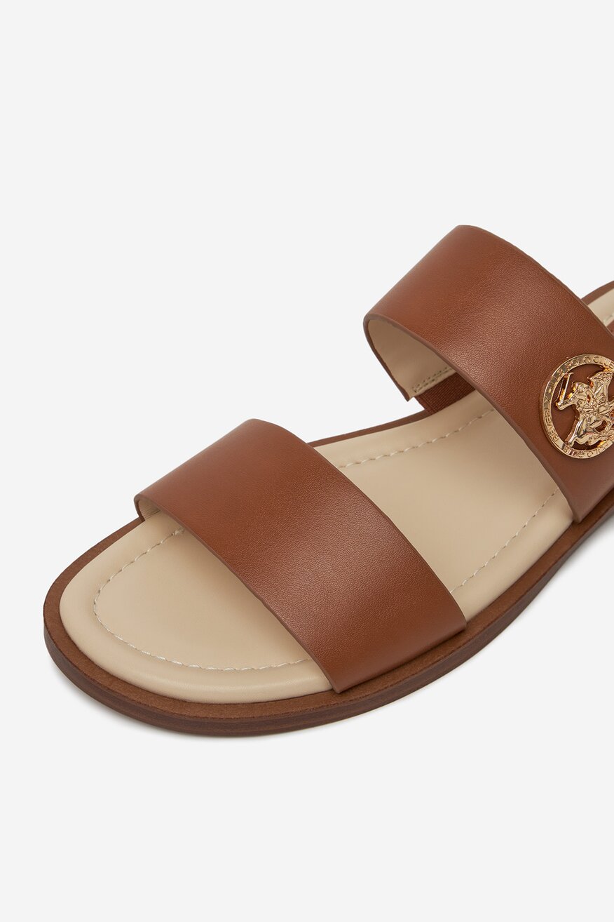 Șlapi Beverly Hills Polo Club CREM - 5906751054635