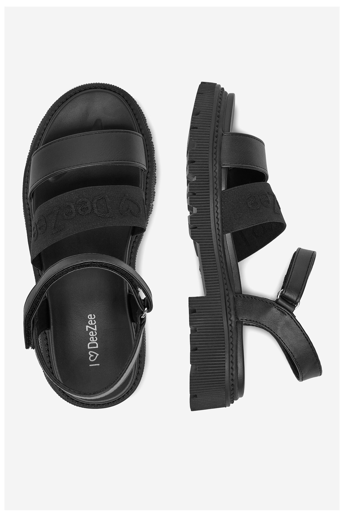 Sandały DeeZee CEO-CM240807-1 Czarny