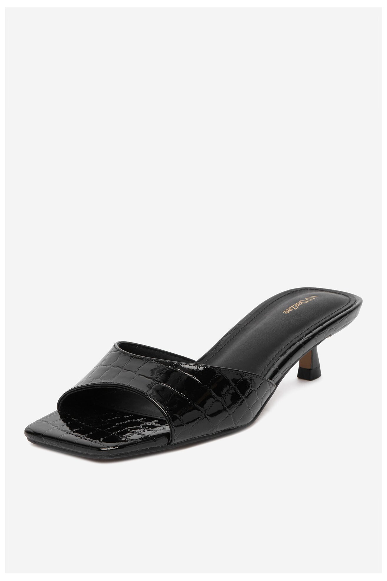 Klapki DeeZee CEO-TS6253-01 Czarny