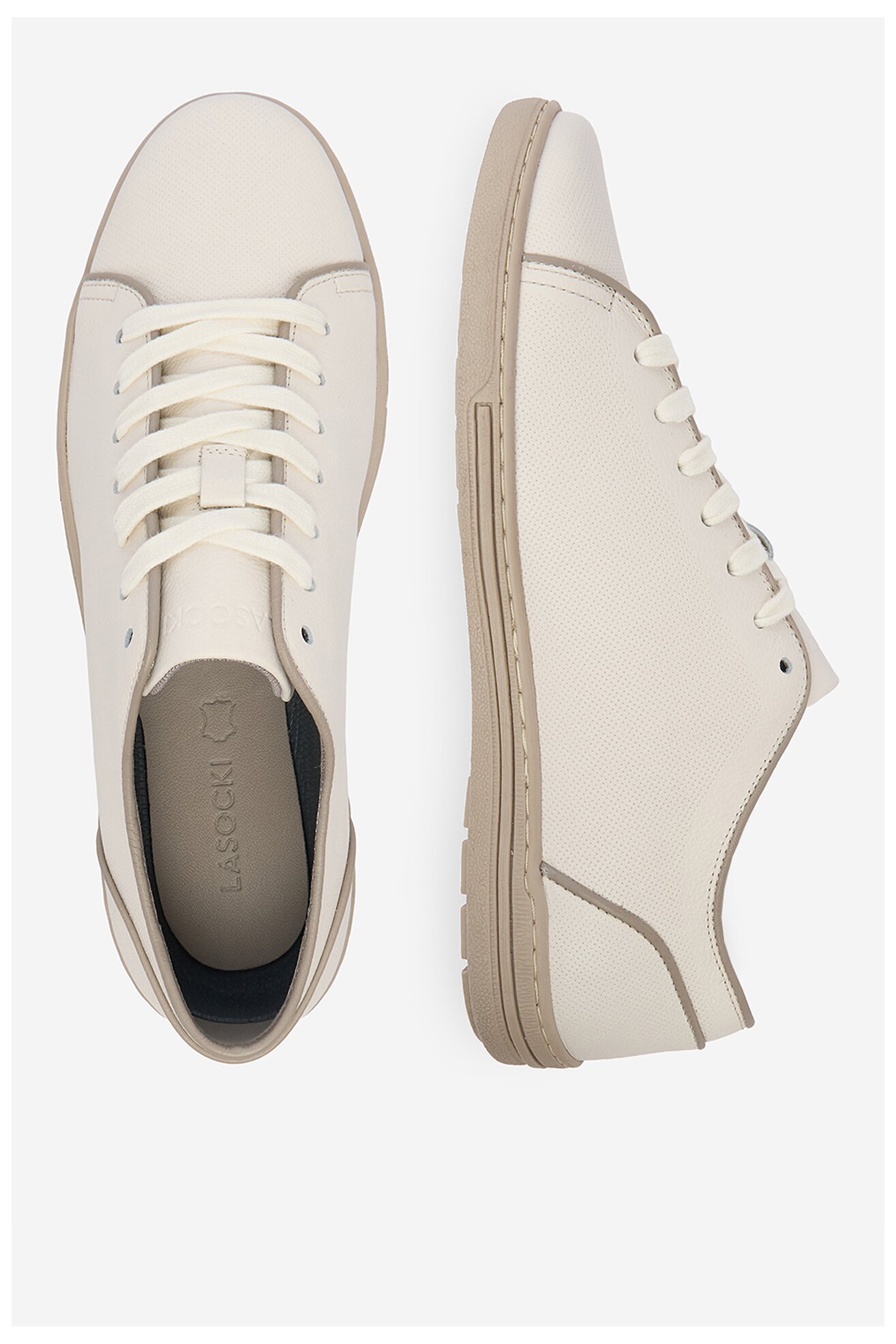 Półbuty Lasocki CEO-VICTOR4-104 MI08 Biały