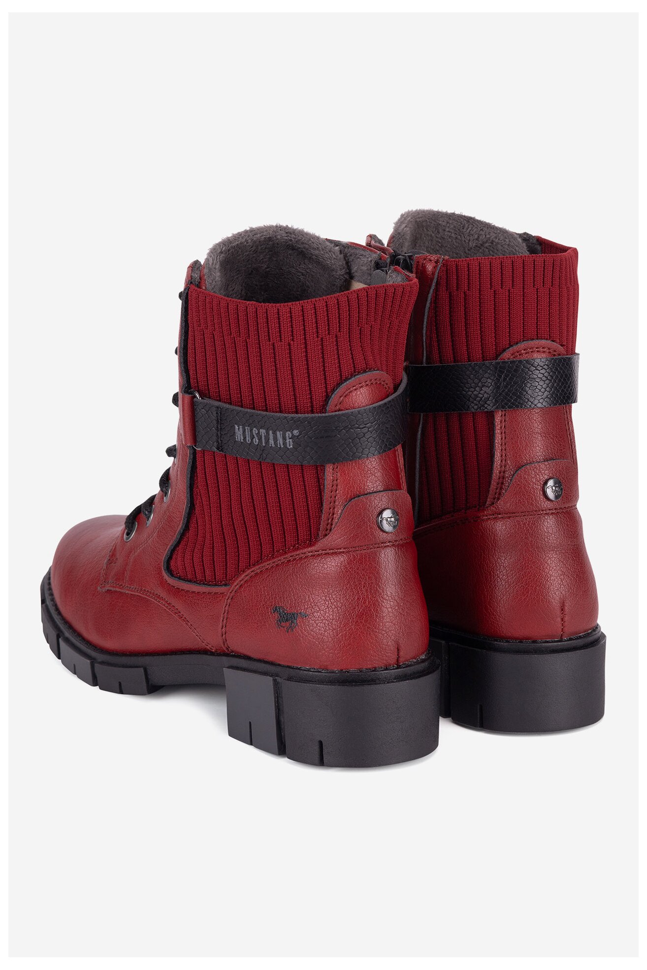 Bocanci Mustang 1443-502 ROŞU