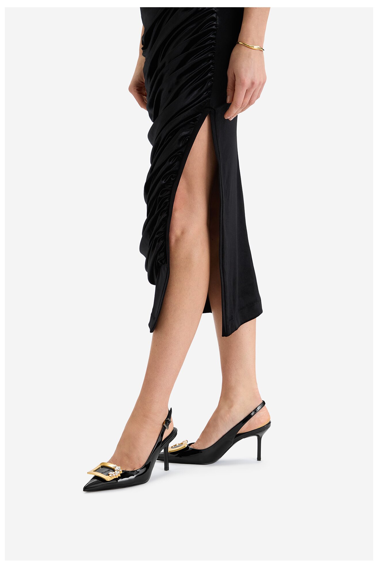 Czółenka EVA MINGE SUN-V1560-48 Czarny