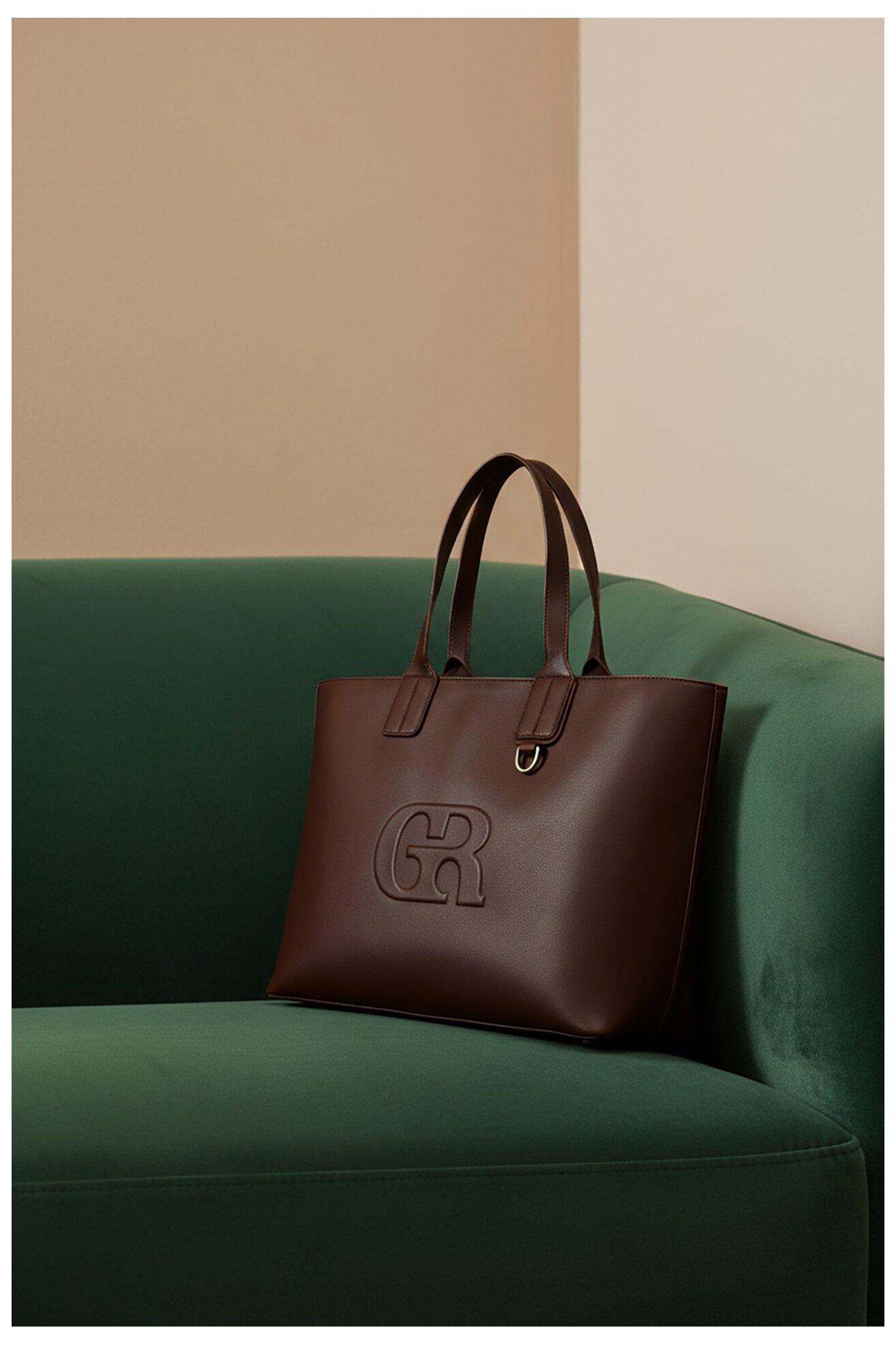 Torebka Gino Rossi CEO-EVI-LA513-332-3 Brązowy