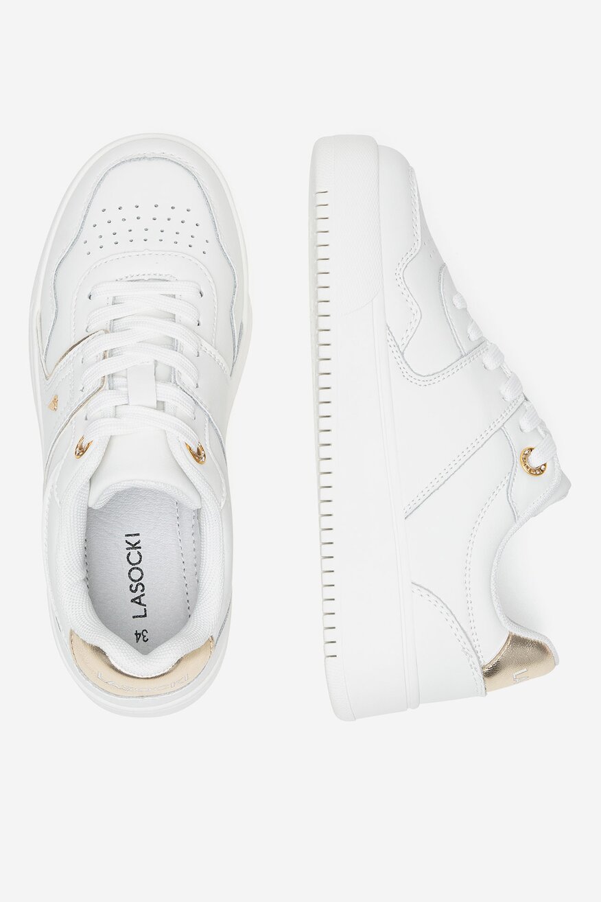 Lasocki Young - Sneakersy skórzane - 5904862909967