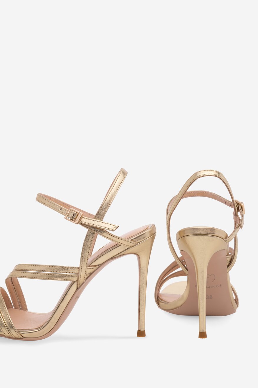 
                Сандали EVA MINGE ЗЛАТИСТ - 5905588371793