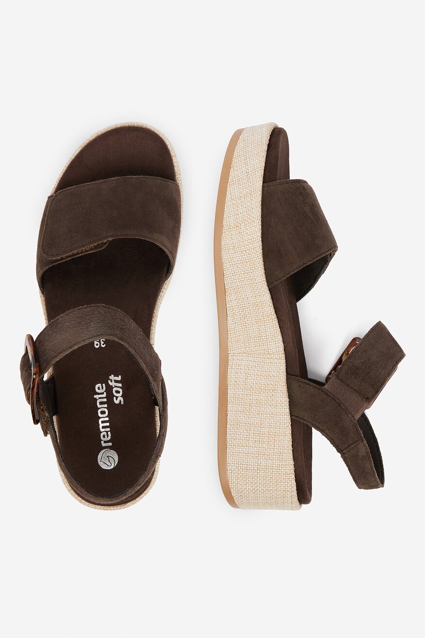 Remonte - Sandały skórzane - 5906751790083