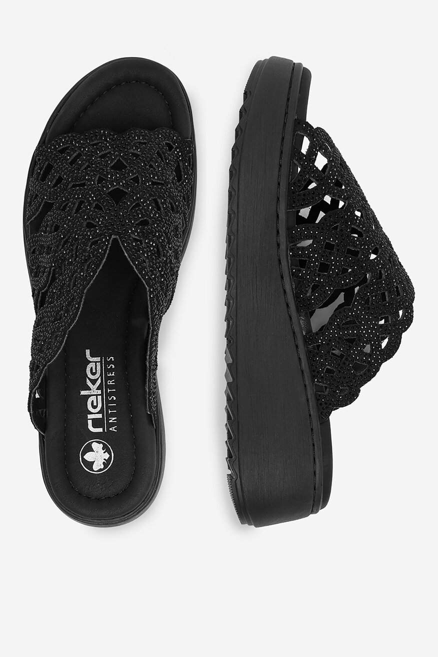 Klapki Rieker CEO-V1789-00 Czarny - 5906751765104