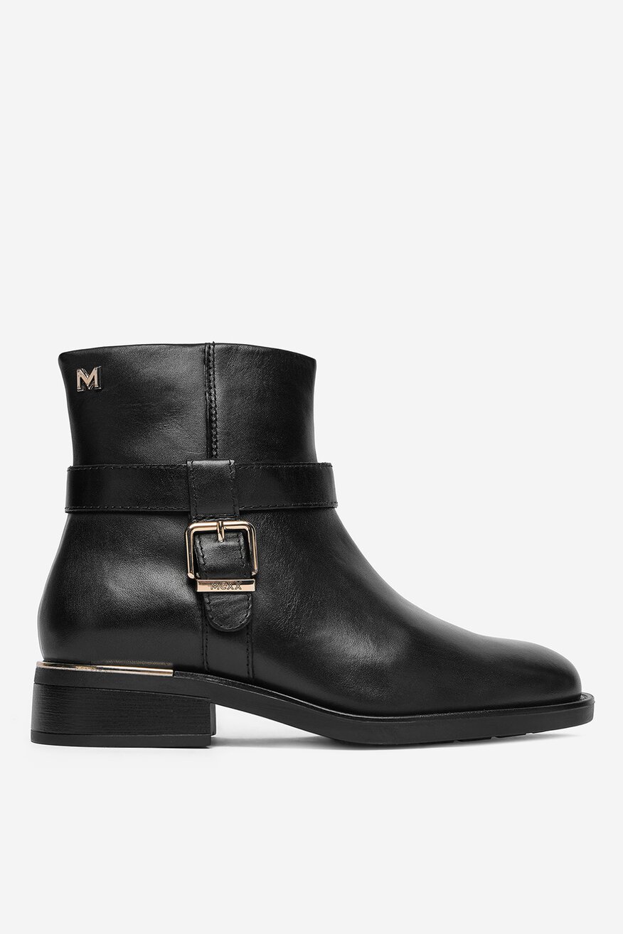 Mexx - Botki skórzane - 5906751410615