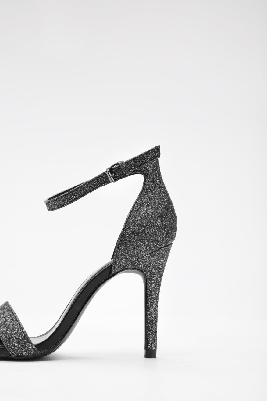 
                Jenny Fairy - Sandały na obcasie z efektem glitter - 5903698197135