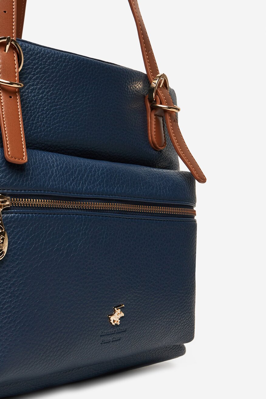 Geantă de mână Beverly Hills Polo Club BLEUMARIN - 5906751284377