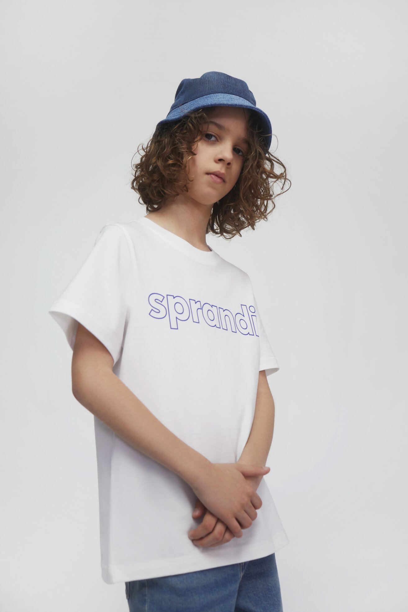 T-shirt Sprandi SS21-TSB001 Biały