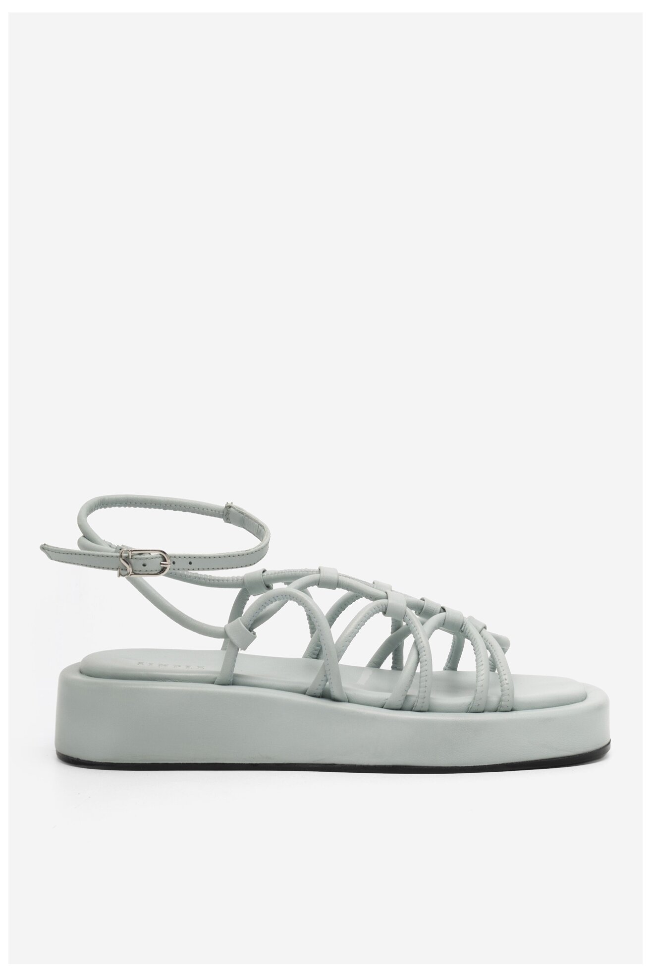 Sandały SIMPLE ANDORA-101666 Niebieski