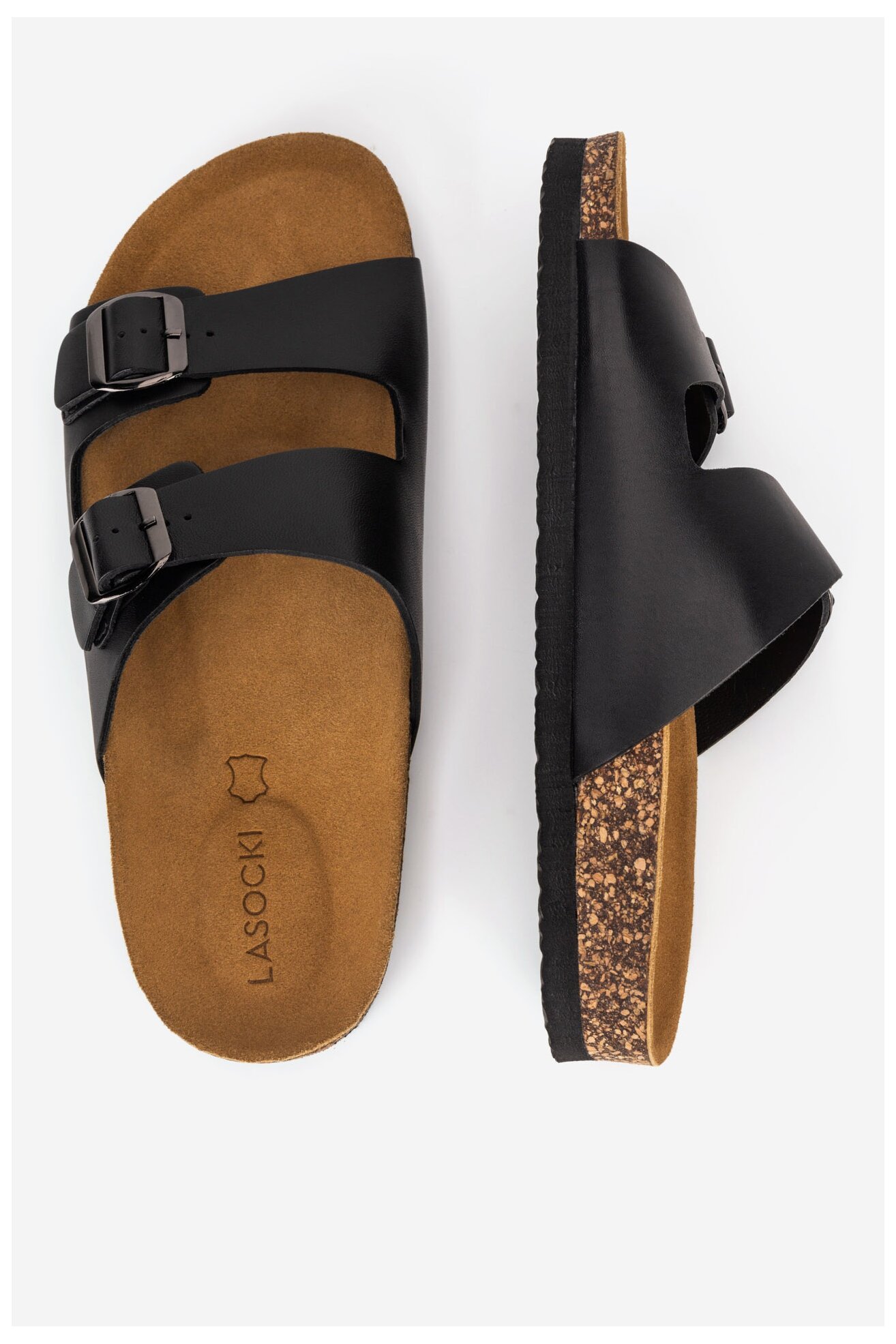 Klapki Lasocki GRD-22010-01 Czarny