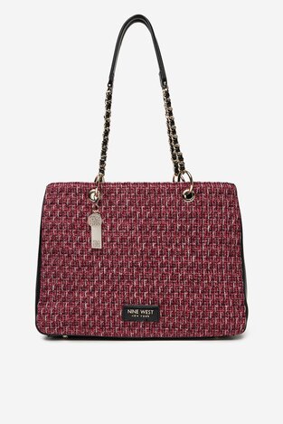 Сумка З Ремінцем NINE WEST EO-HUDSON-HEAVEN-LDA8005A БОРДОВИЙ