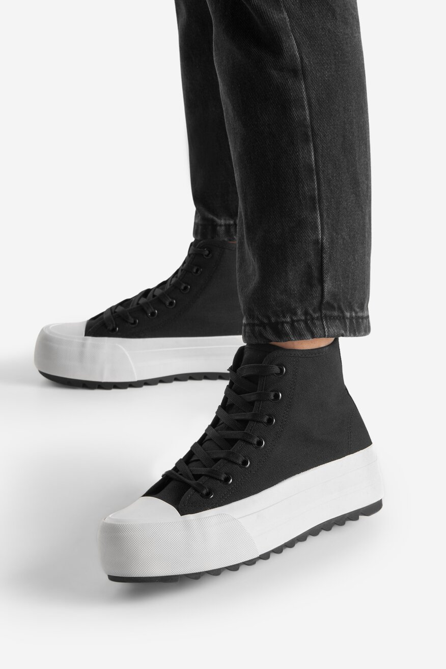 
                Pantofi pânză Jenny Fairy NEGRU - 5905588891857