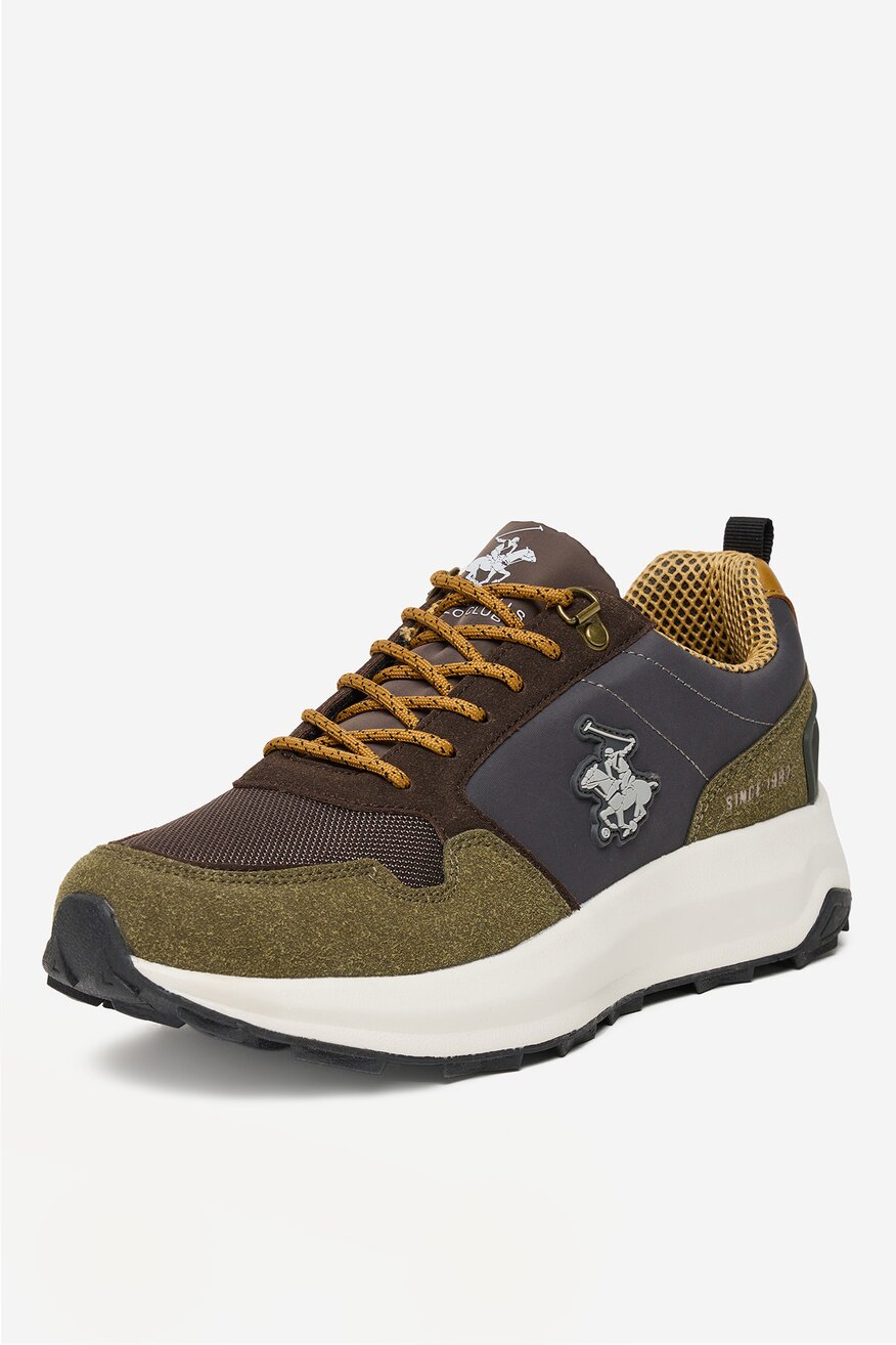 Tenisky Beverly Hills Polo Club KHAKI - 5906751352311