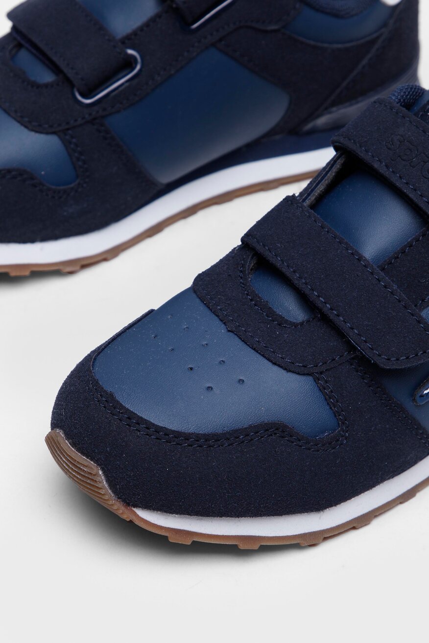 Sprandi - Obuwie sportowe granatowe na rzep - 5903698798165