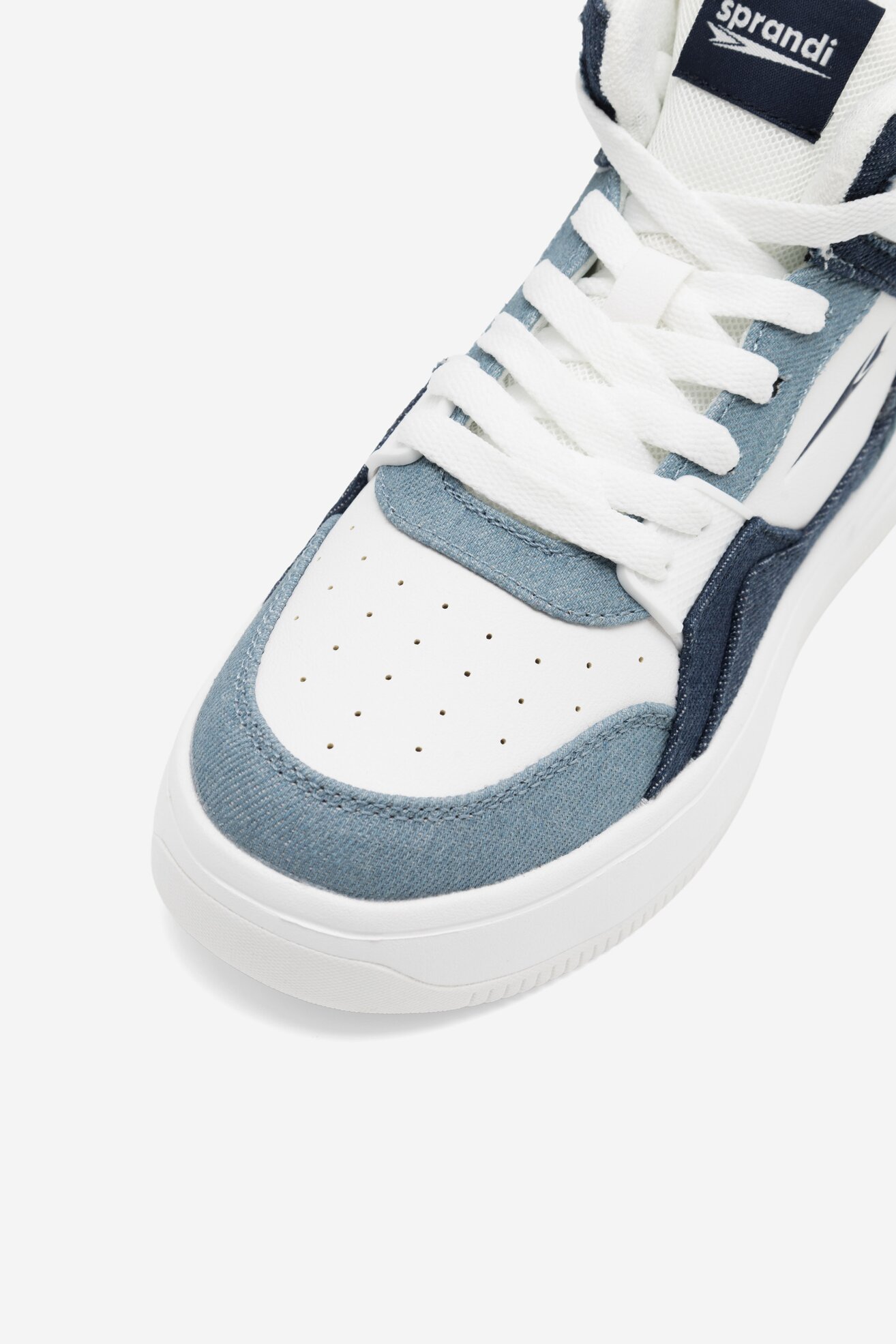 Obuwie sportowe Sprandi BEAT MID WP40-22755D Jeansowy