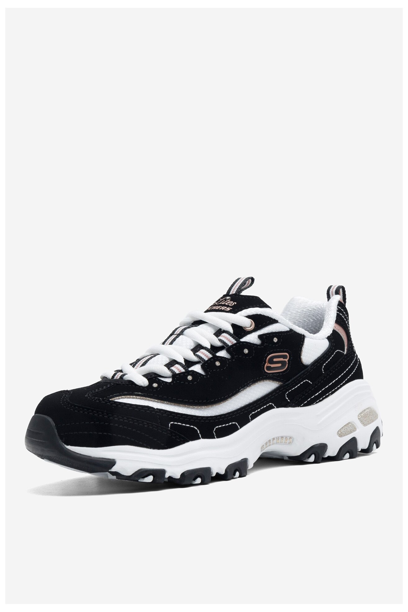 Obuwie sportowe Skechers D'LITES 13154 BKRG Czarny