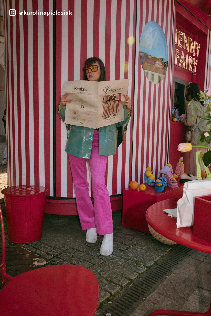 
                Jenny Fairy - Sneakersy na platformie - 5904862905518