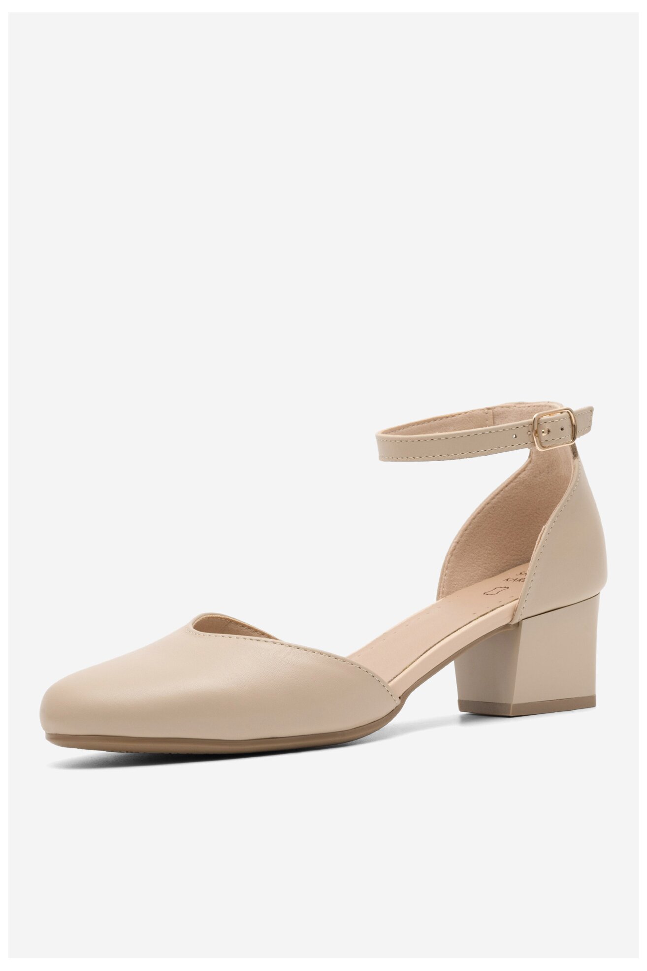 Czółenka Sarah Karen RST-NOEMI-02 Beżowy