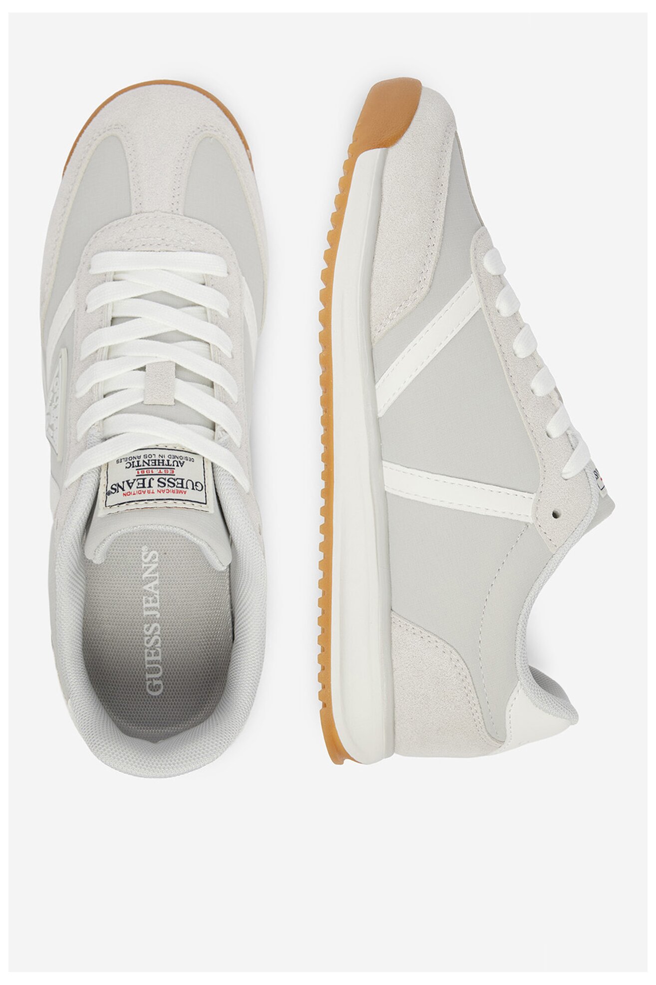 Кросівки GUESS JEANS EO-GJ202505161-2 СІРИЙ