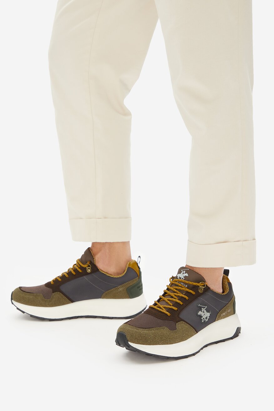 Tenisky Beverly Hills Polo Club KHAKI - 5906751352311