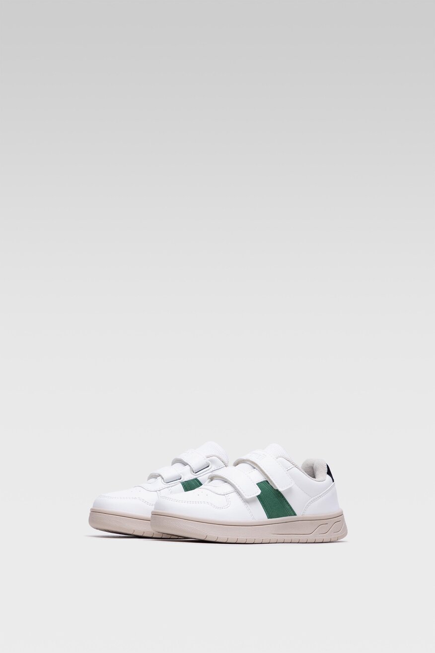 Sprandi - Obuwie sportowe pastelowe białe - 5903698830476