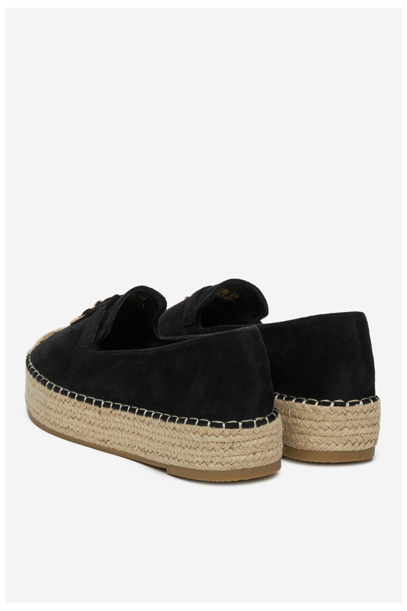 Espadrilky Jenny WSS990-259 ČERNÁ